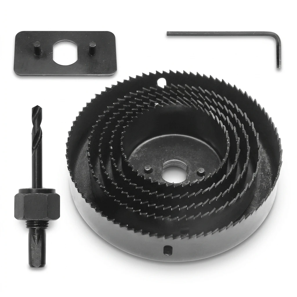 طقم ريش هلسو 8 قطع مقاس 64 ملم الي 127 ملم