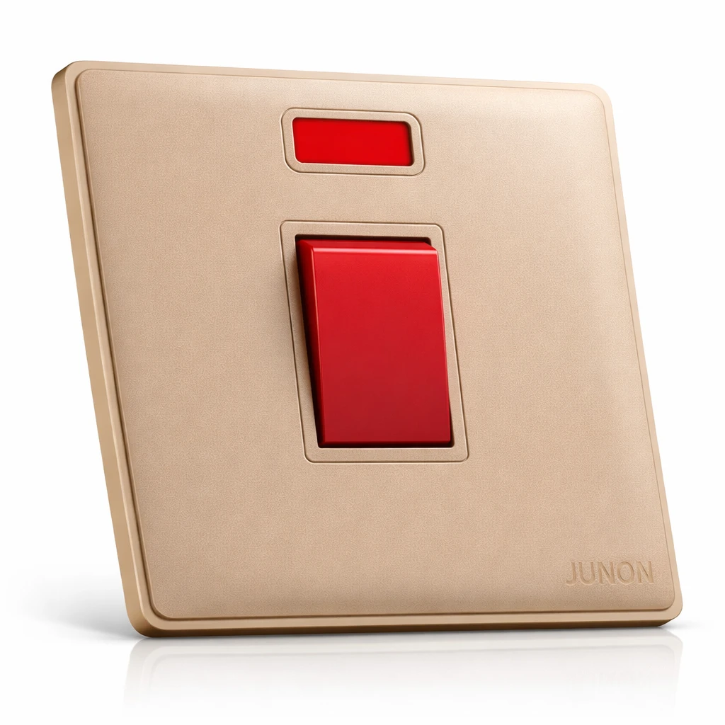 مفتاح سخانه 20 امبير  ذهبي  ملكي اوروبي